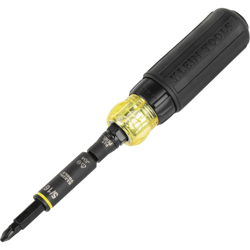 Tournevis antichocs &agrave; rochet 11-en-1 & tourne-&eacute;crou Quali-T-Solutions
