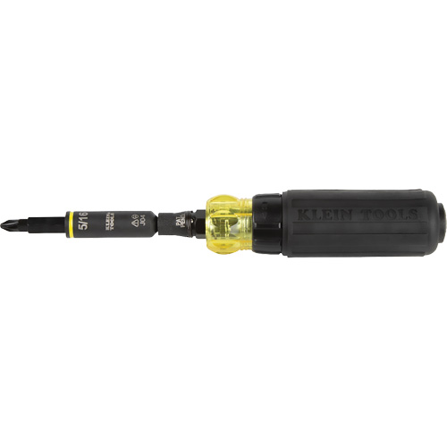 Tournevis antichocs &agrave; rochet 11-en-1 & tourne-&eacute;crou Quali-T-Solutions