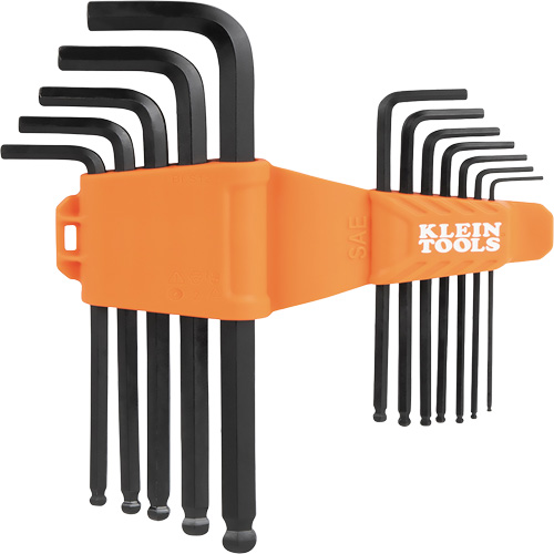 L-Style Ball-End Hex Key Wrench Set, 12 Pcs., Imperial Quali-T-Solutions