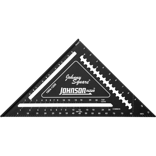&eacute;querre de charpente 12" Johnny Square Professional Easy-Read Quali-T-Solutions