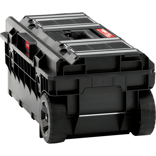 Arx Long Rolling Tool Chest, 31-1/5" x 15-1/5" x 12-7/10", Black Quali-T-Solutions