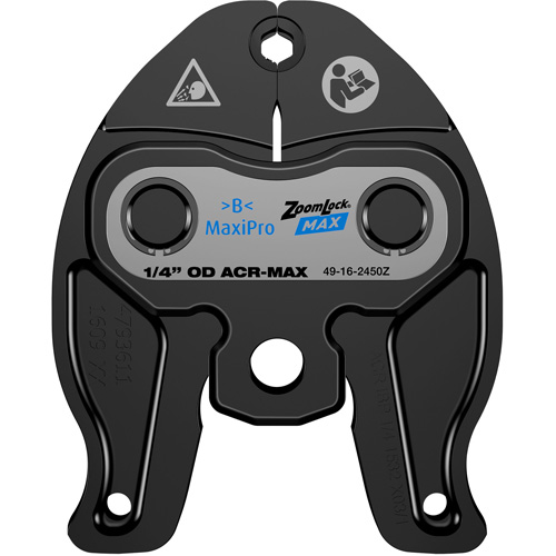 1/4" ZoomLock&reg; MAX Press Jaw for M12 FORCE LOGIC Press Tools Quali-T-Solutions