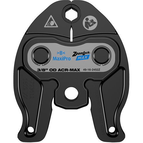 3/8" ZoomLock&reg; MAX Press Jaw for M12 FORCE LOGIC Press Tools Quali-T-Solutions
