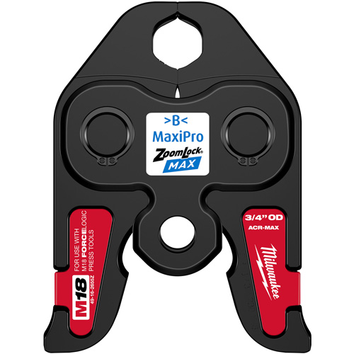 M&acirc;choire de presse ZoomLock MAX 3/4" pour outils de presse M18 FORCE LOGIC Quali-T-Solutions