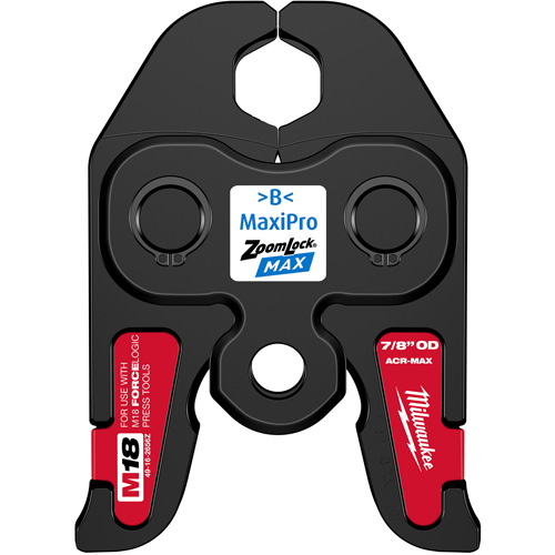7/8" ZoomLock&reg; MAX Press Jaw for M18 FORCE LOGIC Press Tools Quali-T-Solutions