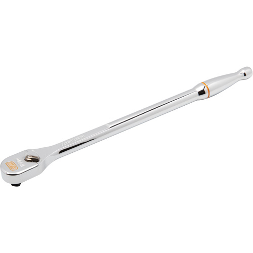 Rochet &agrave; t&ecirc;te chrom&eacute;e enti&egrave;rement polie en goutte avec manche extra long 120XP, Prise de 1/4", Poign&eacute;e Ergonomique Quali-T-Solutions