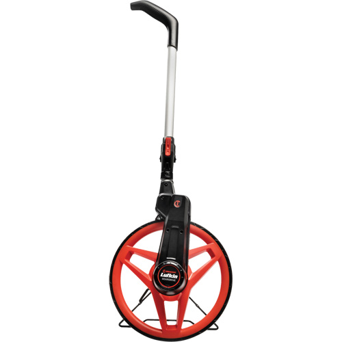 Roue d'arpentage SAE professionnelle Centerline, 12"/30.48 cm, Gamme de 10 000', Pieds Quali-T-Solutions