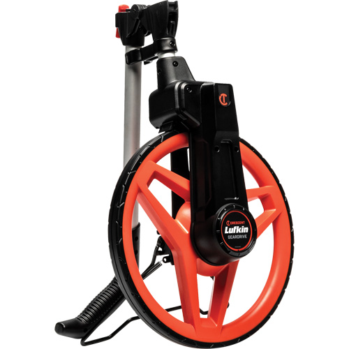 Roue d'arpentage SAE professionnelle Centerline, 12"/30.48 cm, Gamme de 10 000', Pieds Quali-T-Solutions