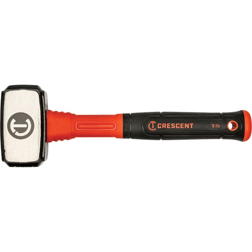 Marteau perforateur, 3 lb, Prise en Fibre de verre, 4" lo Quali-T-Solutions