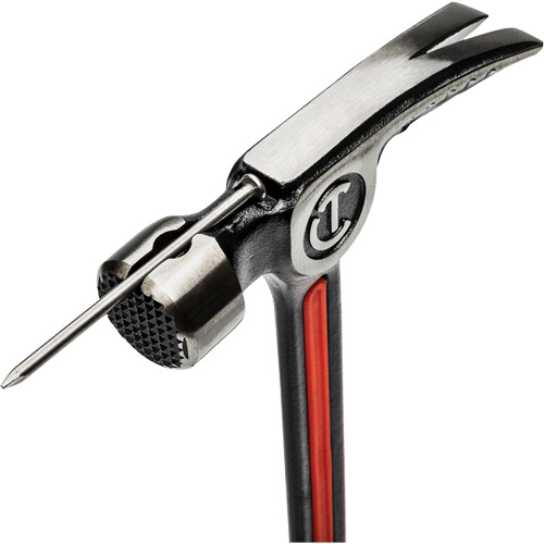 Marteau de charpente en acier avec face meul&eacute;e, 22 oz, Prise en Acier plein, 16" lo Quali-T-Solutions