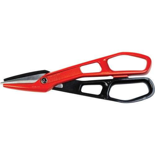 Cisaille en aluminium l&eacute;g&egrave;re pour ferblantier, Longueur de coupe de 3", Coupe Droit Quali-T-Solutions