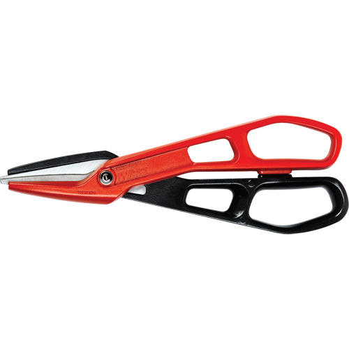 Cisaille en aluminium l&eacute;g&egrave;re pour ferblantier, Longueur de coupe de 3", Coupe Droit Quali-T-Solutions