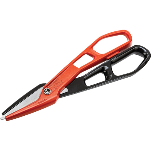 Cisaille en aluminium l&eacute;g&egrave;re pour ferblantier, Longueur de coupe de 3", Coupe Droit Quali-T-Solutions