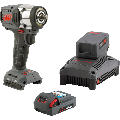 Ensemble de tournevis &agrave; chocs compact sans fil, 20 V, Mandrin 3/8" Quali-T-Solutions