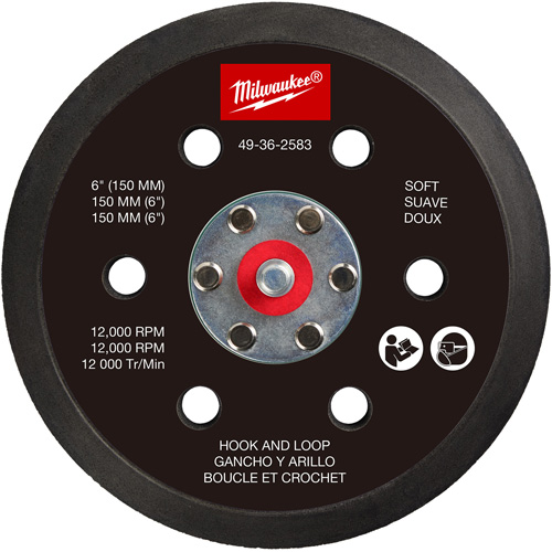 Ensemble de ponceuse orbitale al&eacute;atoire 6" M12 FUEL Quali-T-Solutions