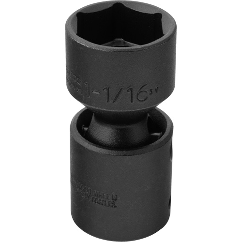 Douille universelle, Chocs, 1-1/16", Prise 1/2", 6 pans Quali-T-Solutions
