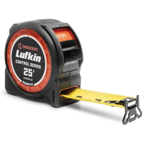 CONTROLTOUCH Magnetic Tape Measure, 1-3/16" x 25', SAE Graduations Quali-T-Solutions