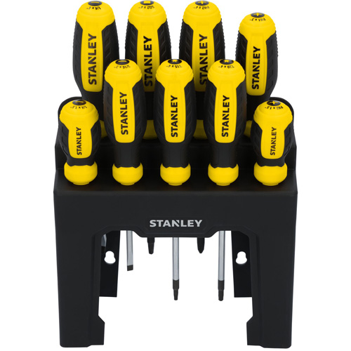 Screwdriver Set with Stand, 9 Quali-T-Solutions