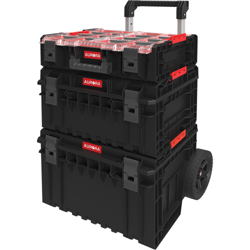 Trousse modulaire de d&eacute;part Arx 3 mcx, 23"/25-1/5" x 19"/15-1/5" x 12-3/5"/26"/6-4/5", Noir/Rouge Quali-T-Solutions