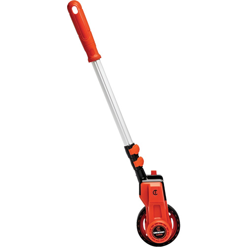 Roue de mesure &agrave; axe central SAE , 4"/10,16 cm, Gamme de 3047,97 m, Pouces/pieds Quali-T-Solutions