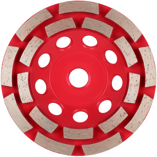 Meule boisseau diamant&eacute;e &agrave; rang&eacute;e double DIAMOND MAX Quali-T-Solutions