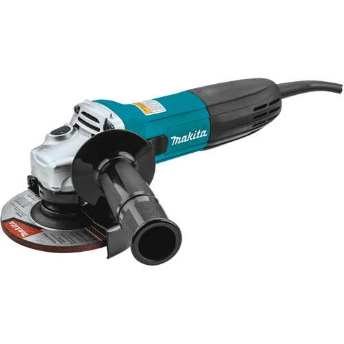 Meuleuse &agrave; angle avec interrupteur au pouce, 4-1/2", 120 V, 6 A, 11000 Tr/min Quali-T-Solutions