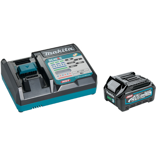 Trousse de d&eacute;marrage avec chargeur rapide et batterie 2.5Ah 40Vmax XGT , 40 V, Lithium-ion Quali-T-Solutions