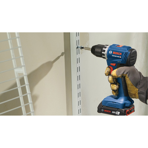 Compact Brushless Drill/Driver Kit, Lithium-Ion, 18 V, 1/2" Chuck, 400 in-lbs. Torque Quali-T-Solutions