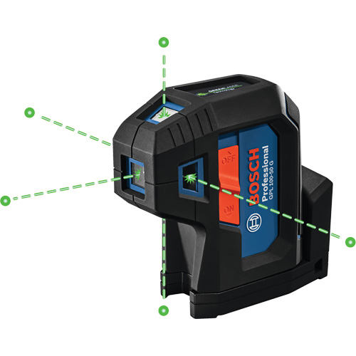 Green-Beam Five-Point Self-Leveling Alignment Laser Quali-T-Solutions