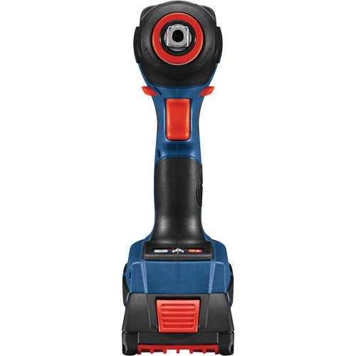 Ensemble visseuse/cl&eacute; &agrave; chocs 2-en-1 pour embouts et douilles, 1/2", 1800 lb-po Couple max., 18 V, Lithium-ion Quali-T-Solutions