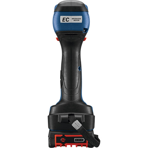 Ensemble visseuse/cl&eacute; &agrave; chocs 2-en-1 pour embouts et douilles, 1/2", 1800 lb-po Couple max., 18 V, Lithium-ion Quali-T-Solutions