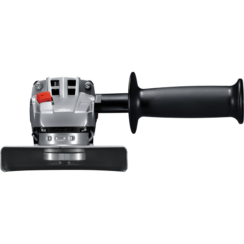 Rectifieuse angulaire sans balais avec interrupteur coulissant, Roue de 4-1/2", 18 V Quali-T-Solutions