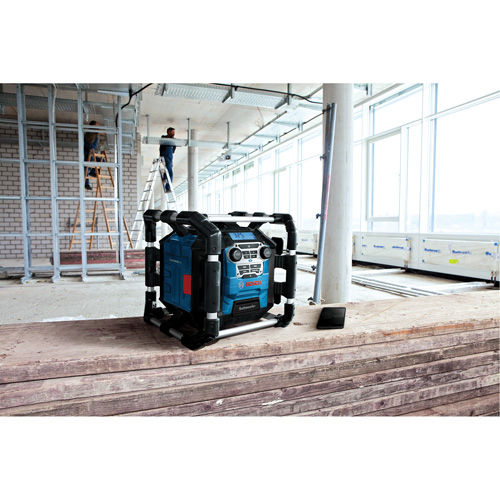 Jobsite Radio with Bluetooth&reg; 5.0 & Power Station, Lithium-Ion, 18 V Quali-T-Solutions