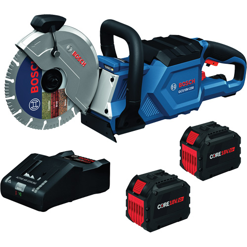 Brushless Cutoff Saw Kit, 9", 18 V Quali-T-Solutions