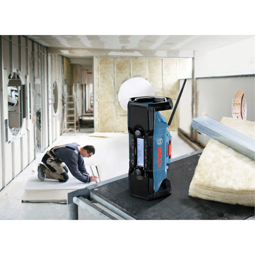 Radio de chantier compacte avec Bluetooth 5.0, Lithium-ion, 18 V Quali-T-Solutions