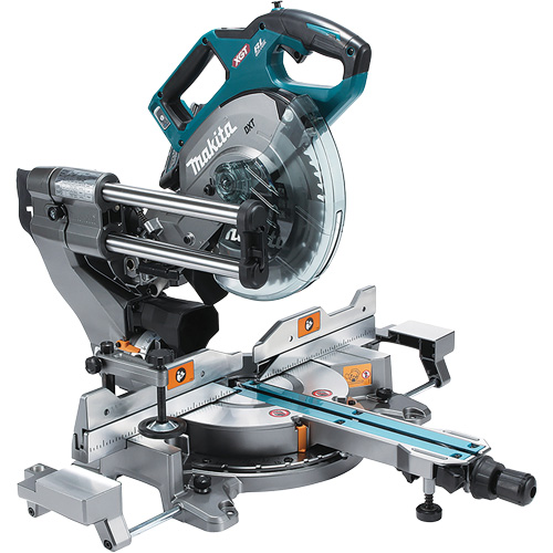XGT Brushless Dual Compound Mitre Saw with AWS Quali-T-Solutions