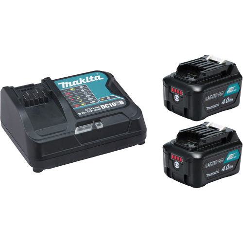 CXT Rapid Charger Starter Kit with (2) 4 Ah Batteries, 12 V, Lithium-Ion Quali-T-Solutions