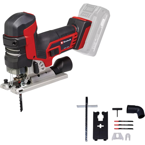 Professional Variable Speed Cordless Jigsaw with Barrel Grip (Tool Only), 18 V, Lithium-Ion, 0-3500 SPM, 1-1/32" Stroke Length Quali-T-Solutions