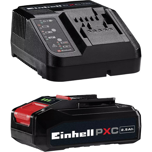 PXC Battery & Charger Starter Kit, Lithium-Ion, 18 V, 2.5 Ah Quali-T-Solutions