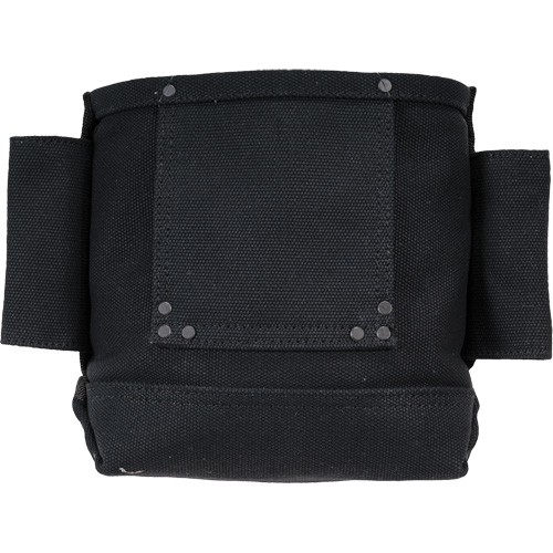 Sac Phantom pour &eacute;crous et boulons avec 2 manchons, Toile, 3 pochettes, Noir Quali-T-Solutions