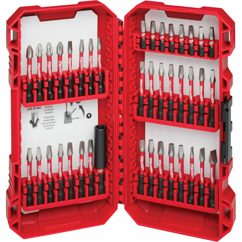 Jeu de forets &agrave; chocs SHOCKWAVE 40 mcx Quali-T-Solutions