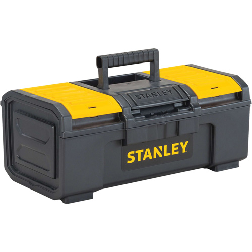 Boîte &agrave; outils, 16" la x Noir/Jaune Quali-T-Solutions