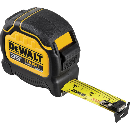 TOUGHSERIES Tape Measure, 35', Imperial Graduations Quali-T-Solutions