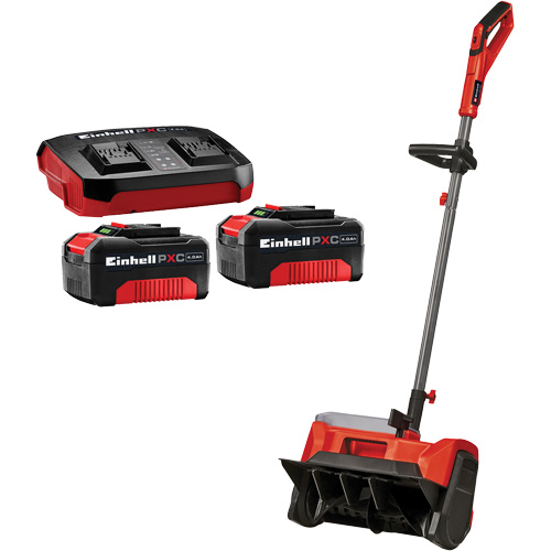36V Cordless Snow Shovel Kit with Batteries and Charger, 16" (40.64 cm) Wide Quali-T-Solutions