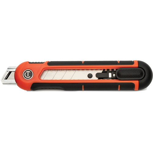 18mm Snap Off Blade Retractable Knife, Steel, Plastic Handle Quali-T-Solutions