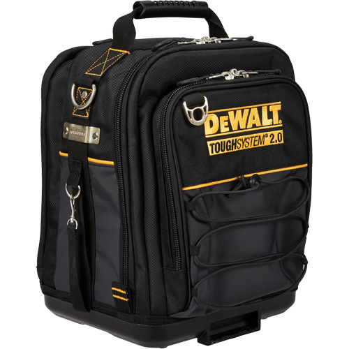 Sac &agrave; outils compact TOUGHSYSTEM 2.0, 1680 Denier, 25 pochettes, Noir Quali-T-Solutions