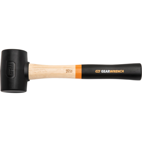 Maillet en caoutchouc, 16 oz, Prise en Bois, 13" lo Quali-T-Solutions