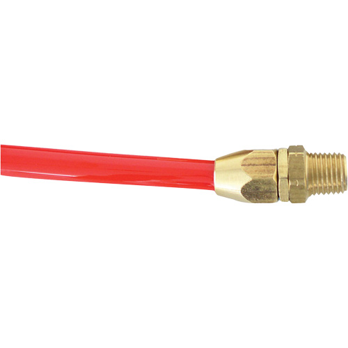 Adaptateur de raccord pivotant (M) NPT, 1/4" dia., Laiton Quali-T-Solutions