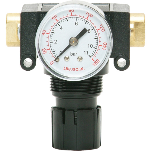 D&eacute;tendeur &agrave; piston en ac&eacute;tal MODULAIR 200, 1/4" NPT, PSI max. de 150 psi, Canalisation/Modulaire Quali-T-Solutions