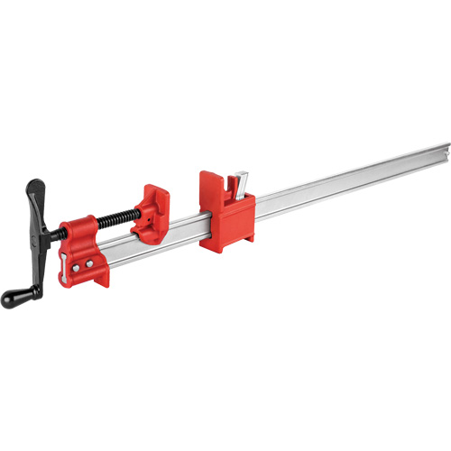 Serre-joint &agrave; barre d'acier &agrave; profil en I robuste, 48" (1219,2 mm) capacit&eacute;, 2" (50,8 mm) profondeur Quali-T-Solutions